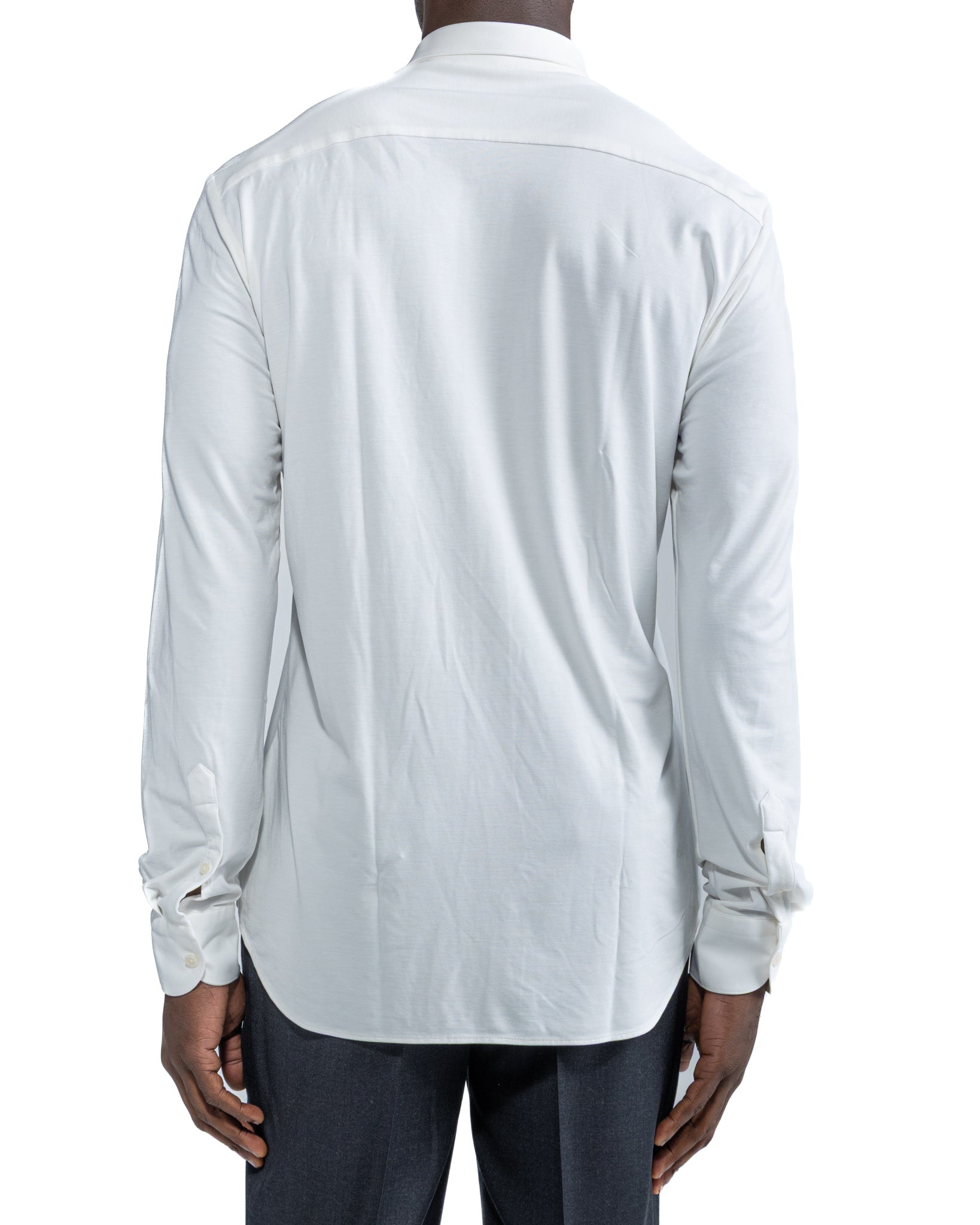 Camicia Radice in jersey panna