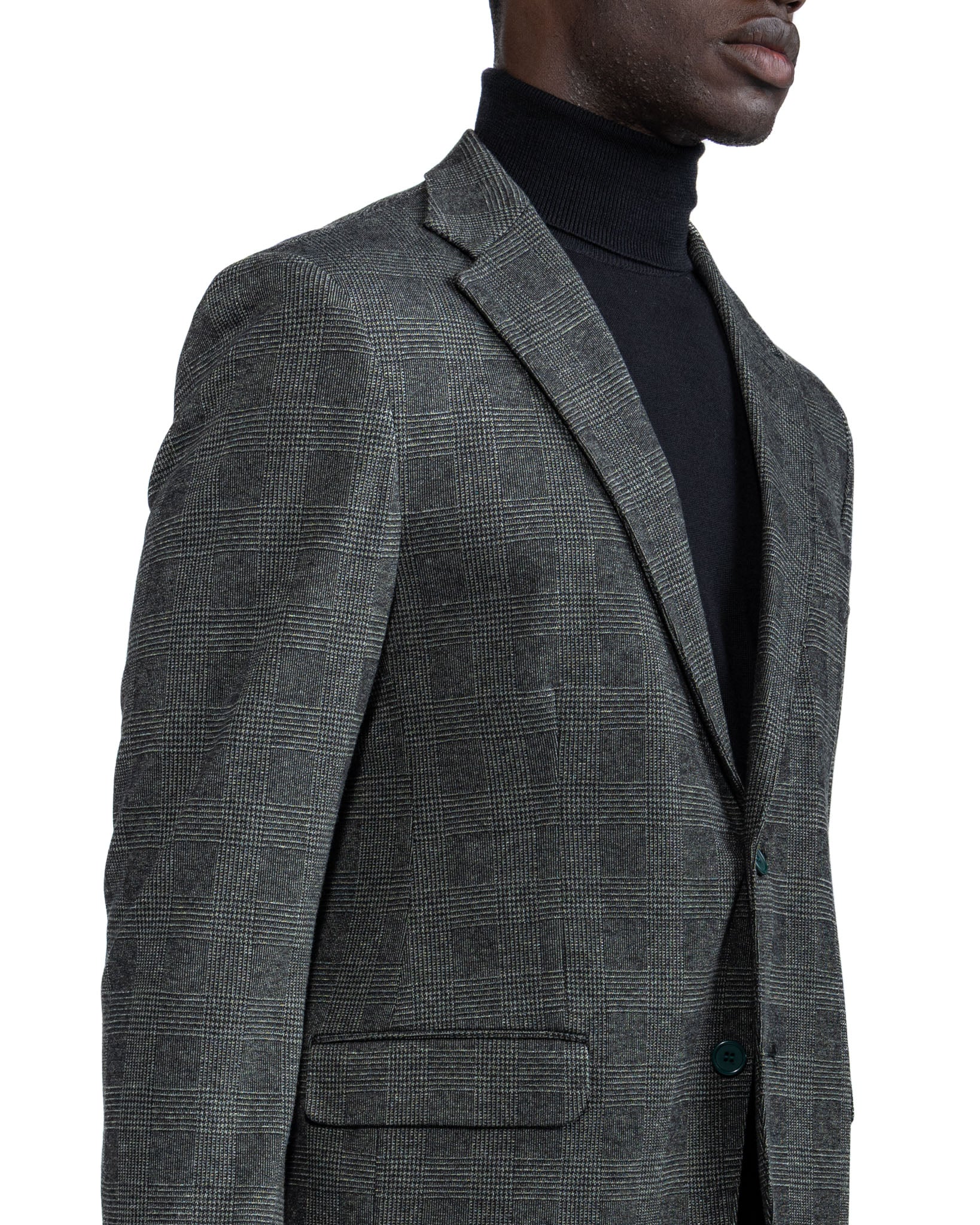 Veste Orson à carreaux verts