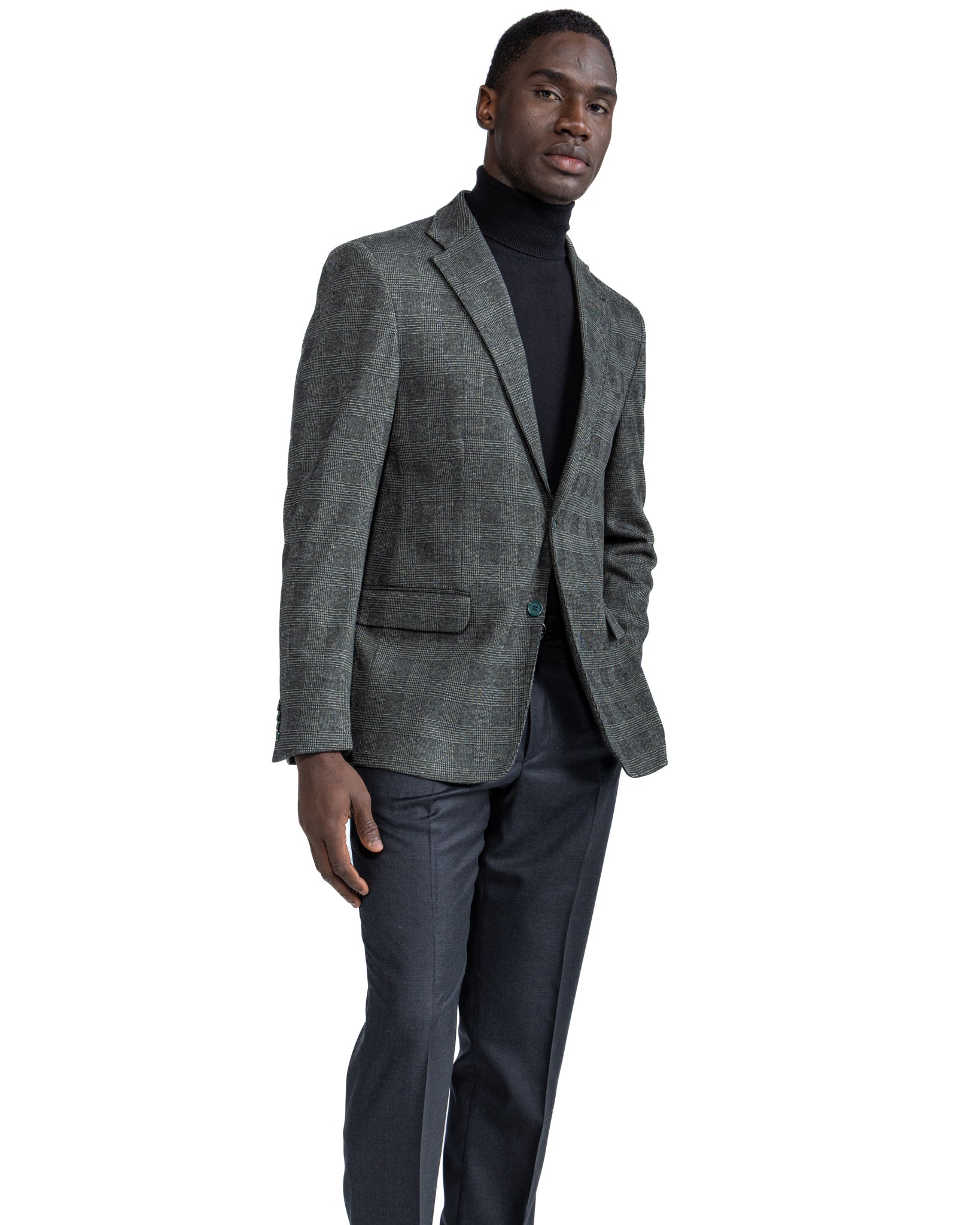 Veste Orson à carreaux verts