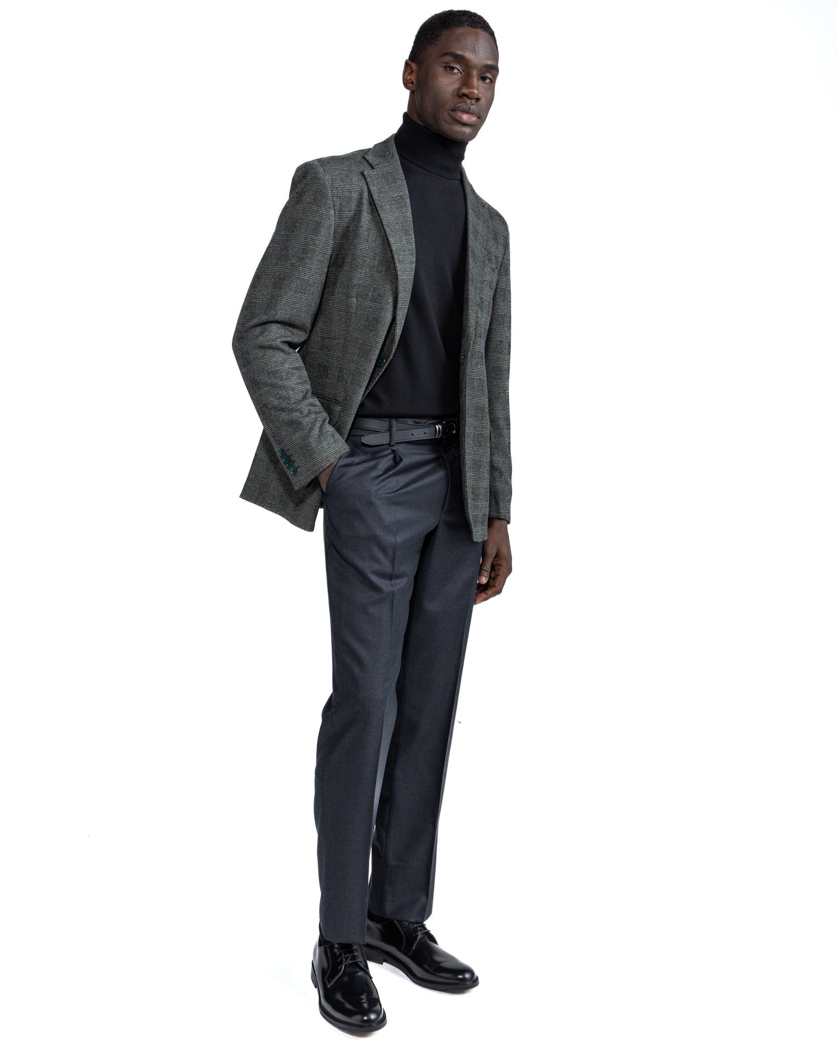 Veste Orson à carreaux verts