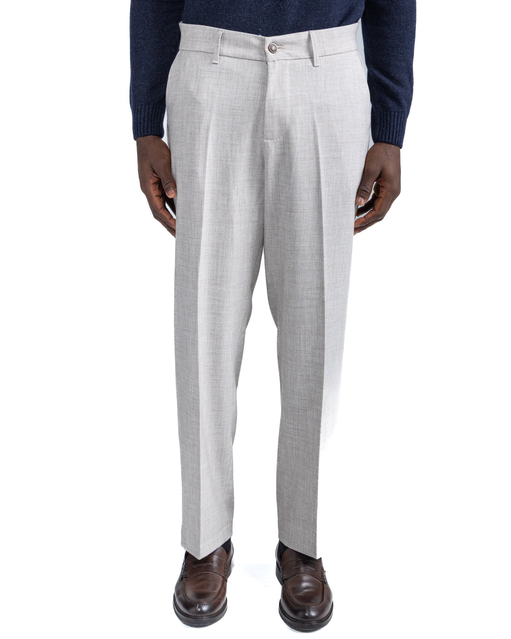 Pantalone largo Zeiis sabbia