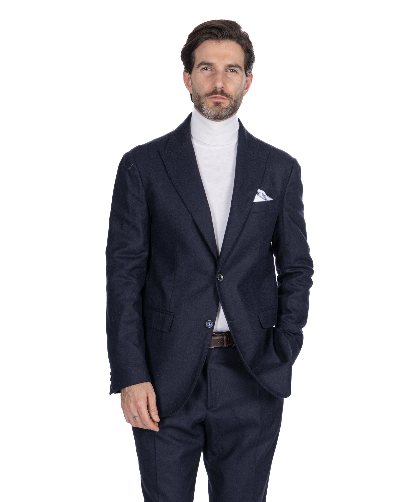 Reflex Jacket in Blue Flannel