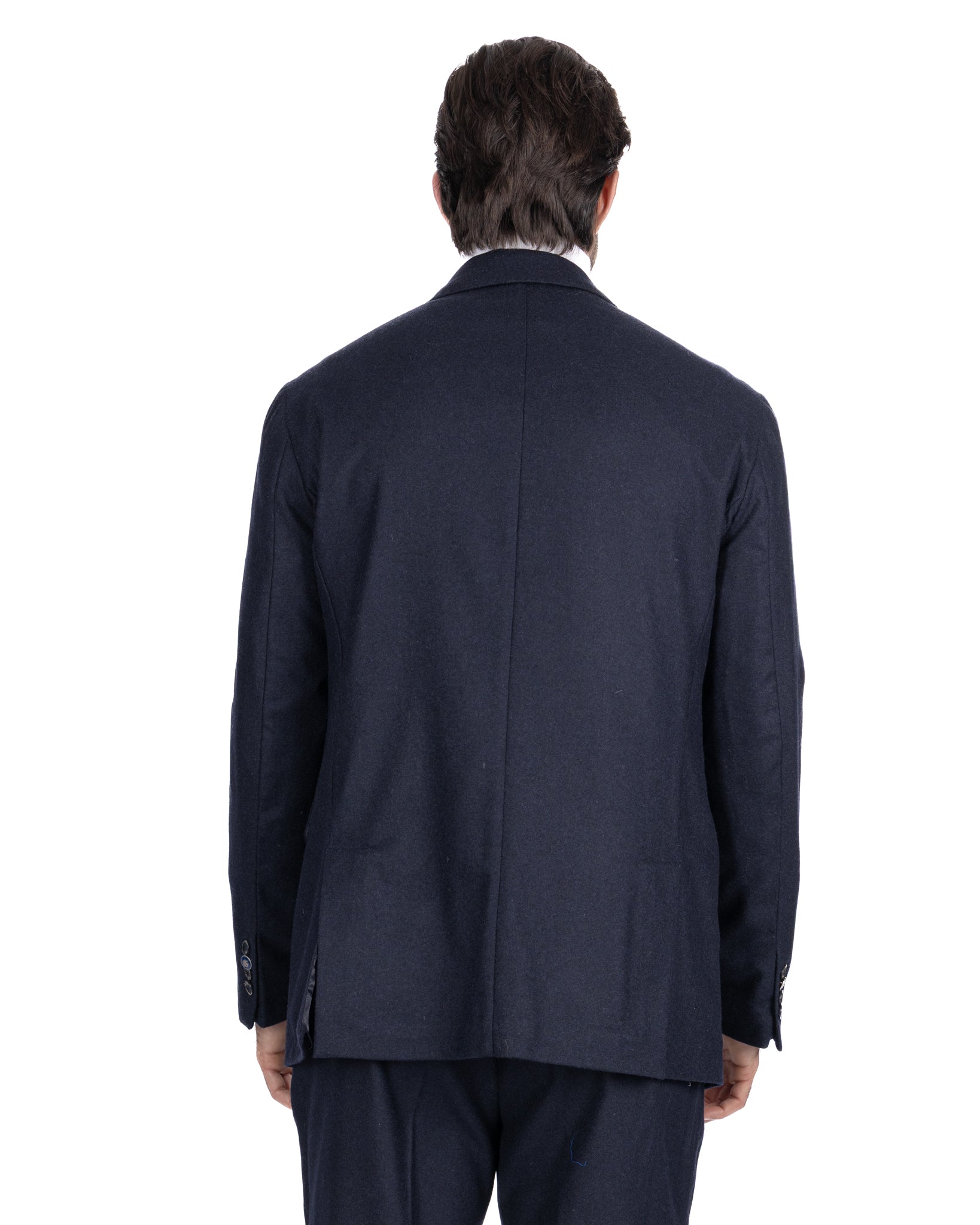 Veste Reflex en flanelle bleue