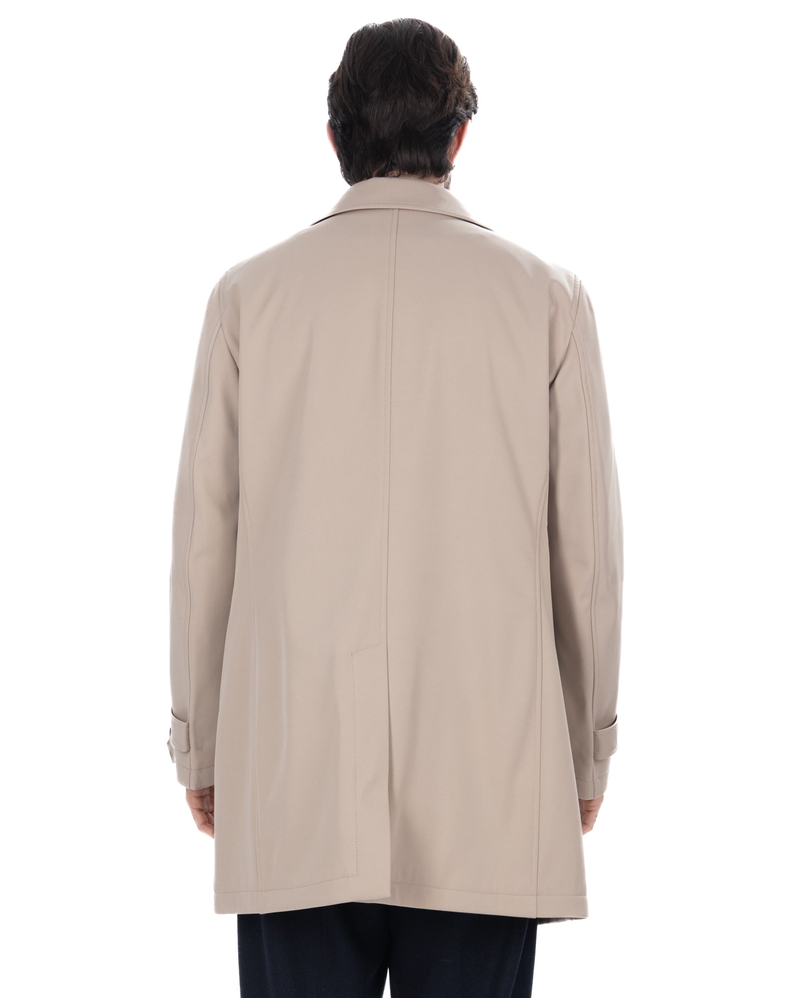 Trench Tyler tecnico trapuntato beige