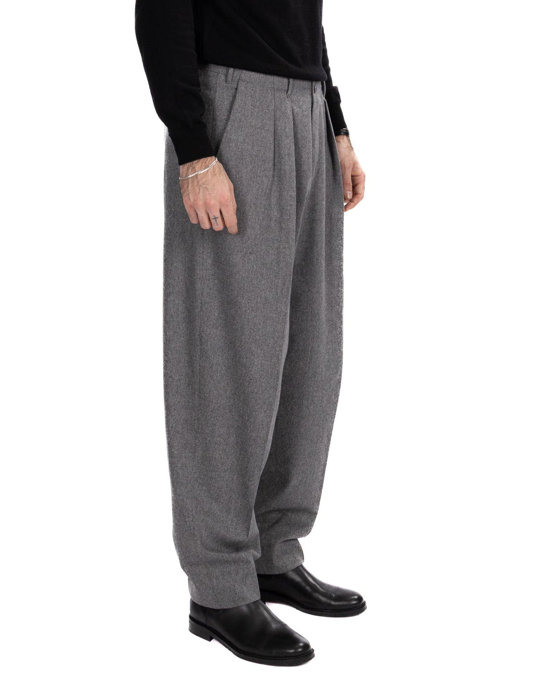 Pantalone Over grigio Vitale Barberis Canonico