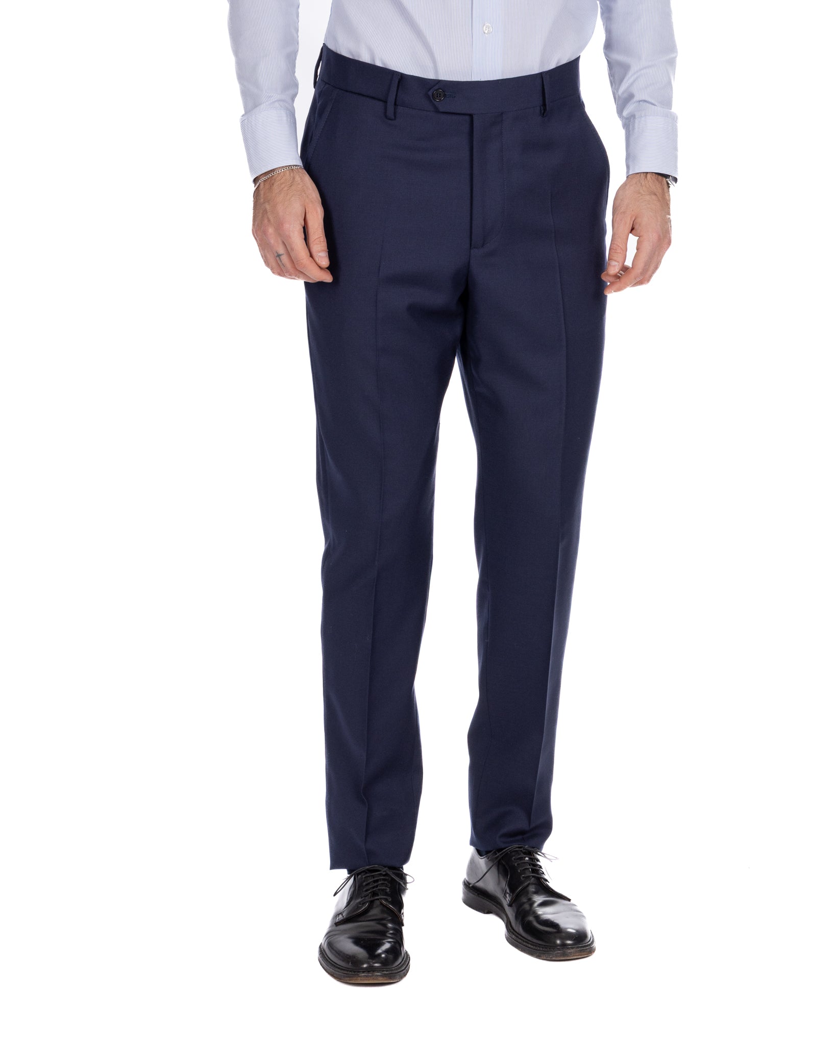 Abito Prati in lana blu