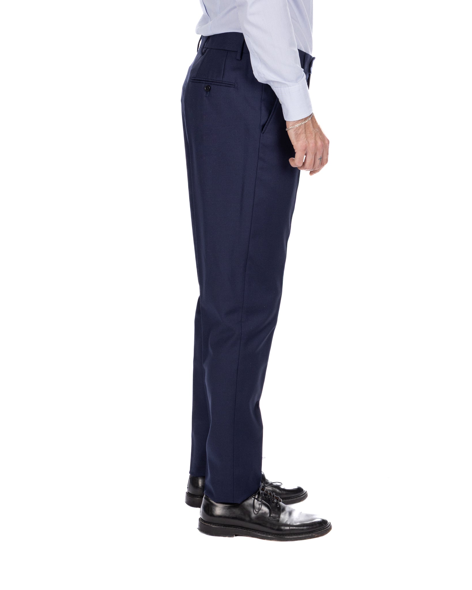 Abito Prati in lana blu