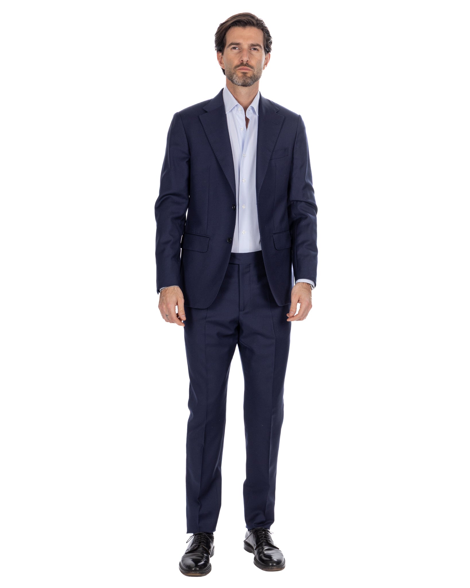 Giacca Monti in lana blu