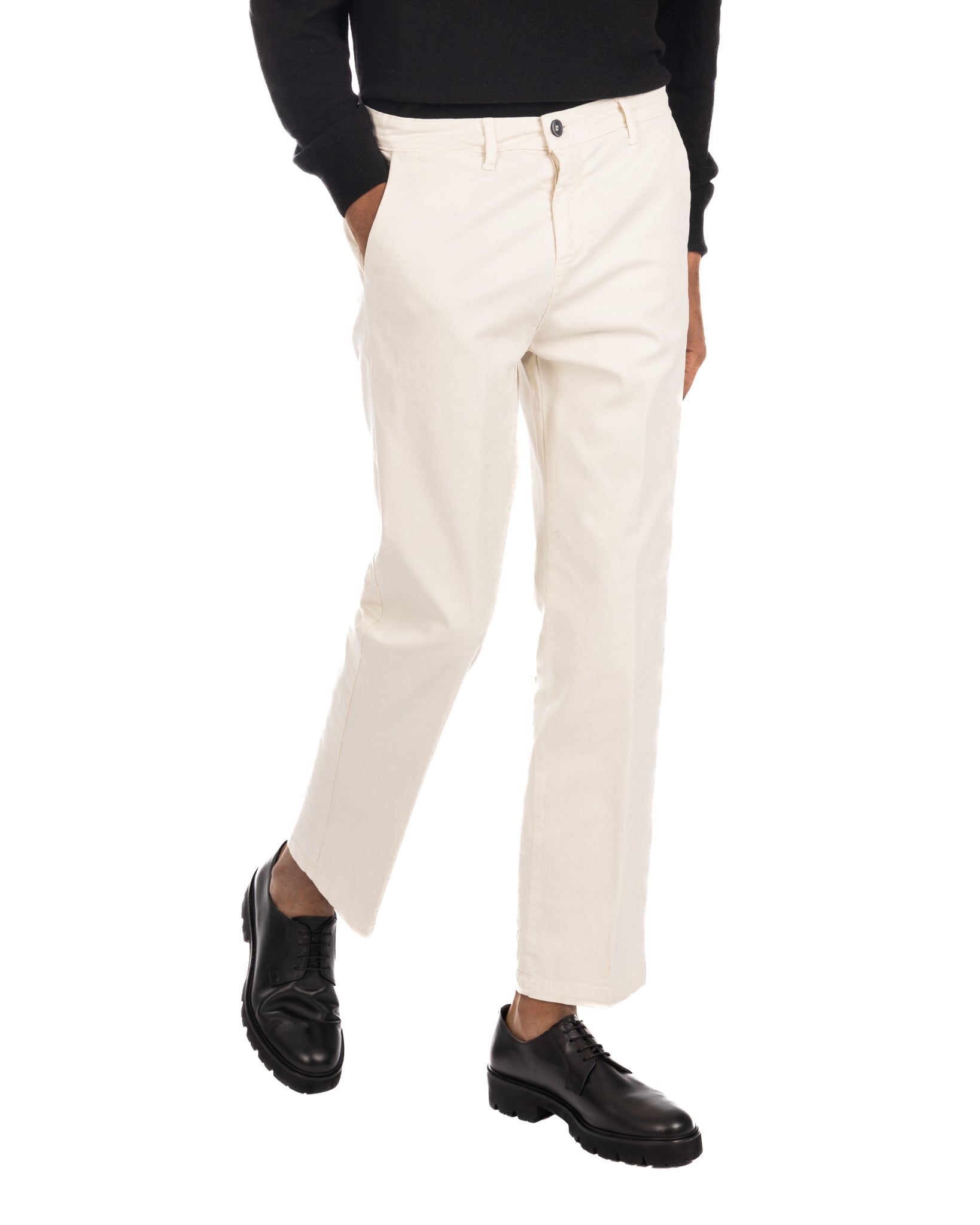 Frank - pantalon basique beige