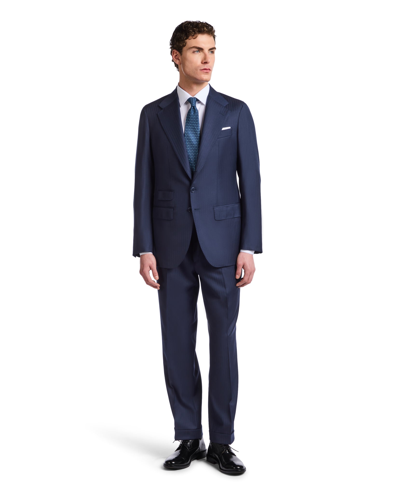 Abito Perennial Vitale Barberis Canonico spigato blu