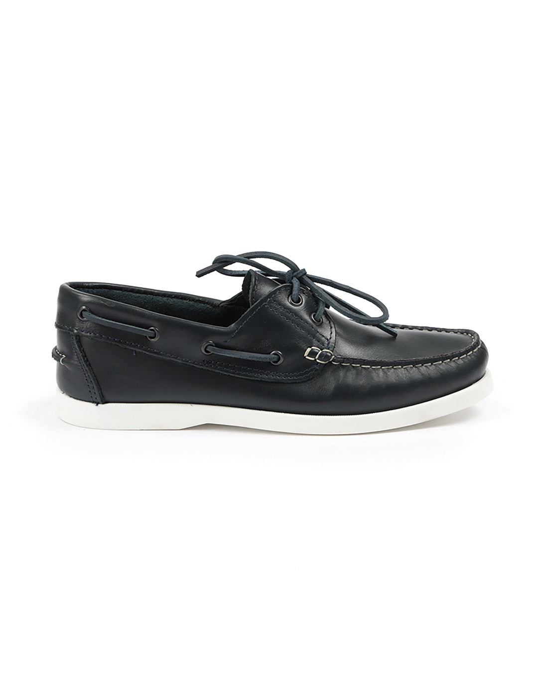 Jimmy - blue leather boat
