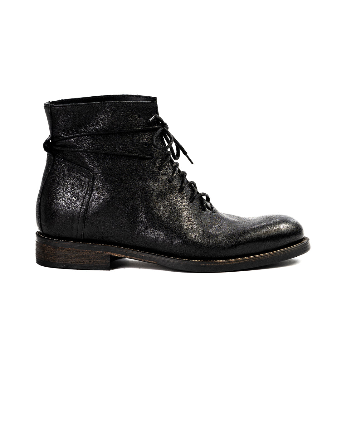 Houston - black leather boot
