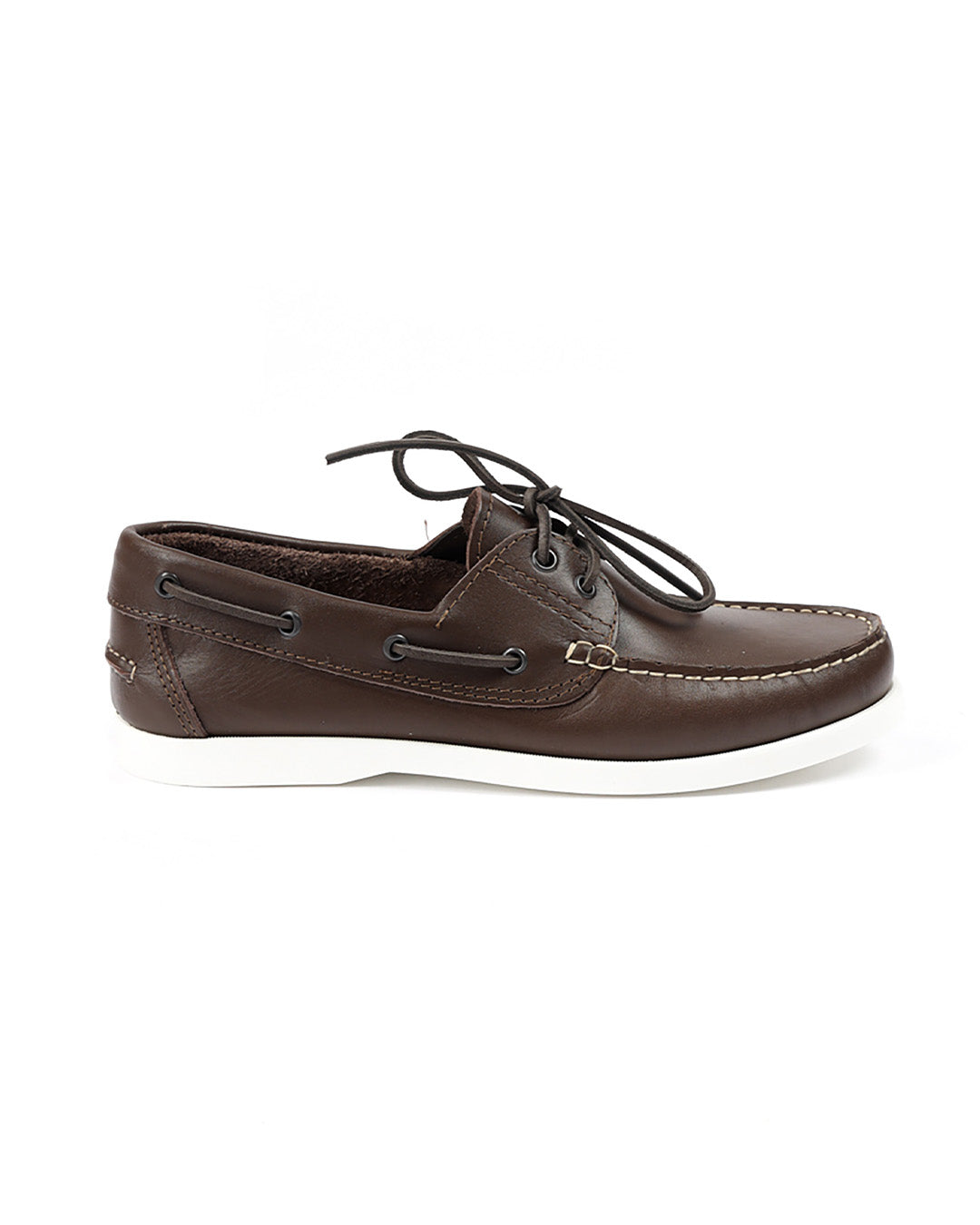Jimmy - bateau en cuir marron