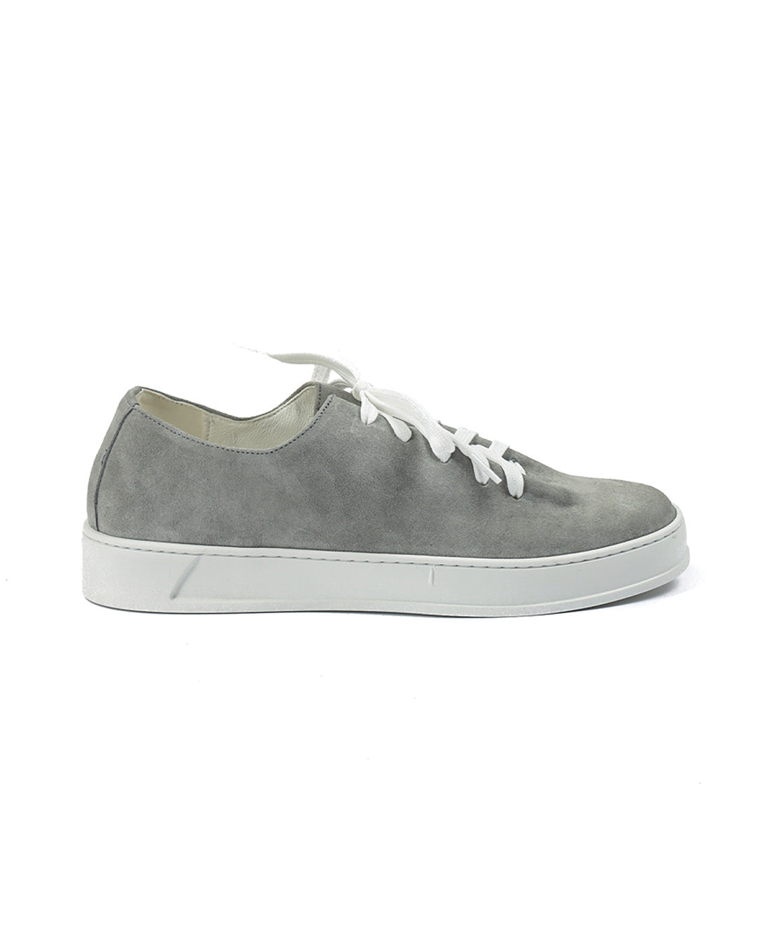 Steph - Gray suede sneakers