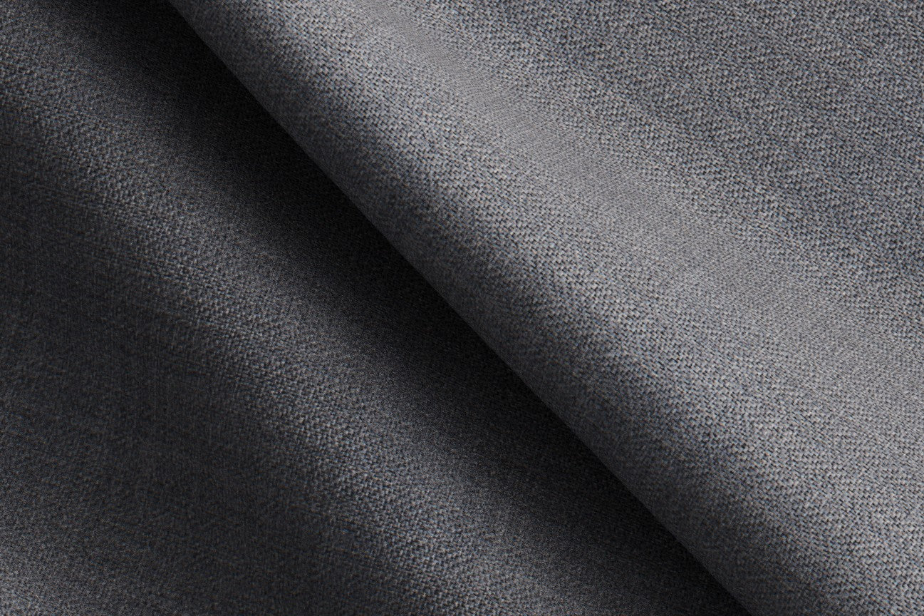 Canonico gray 120s wool tailored trousers with band
