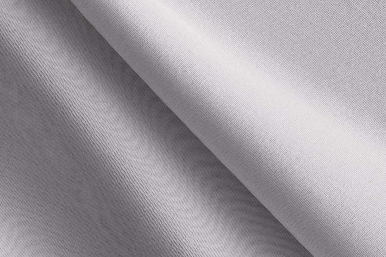 Chemise ajustée en coton blanc