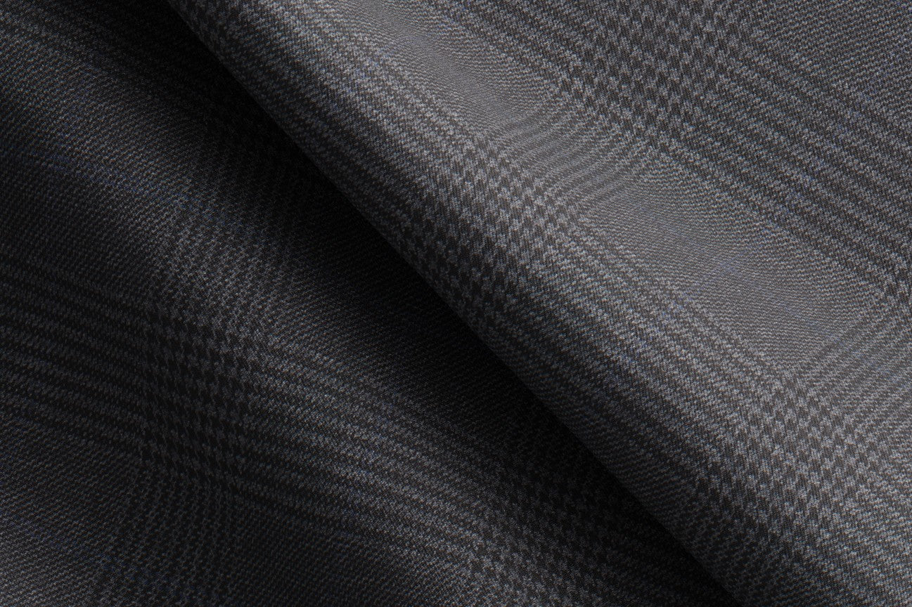 Canonico gray 110s wool tailored trousers