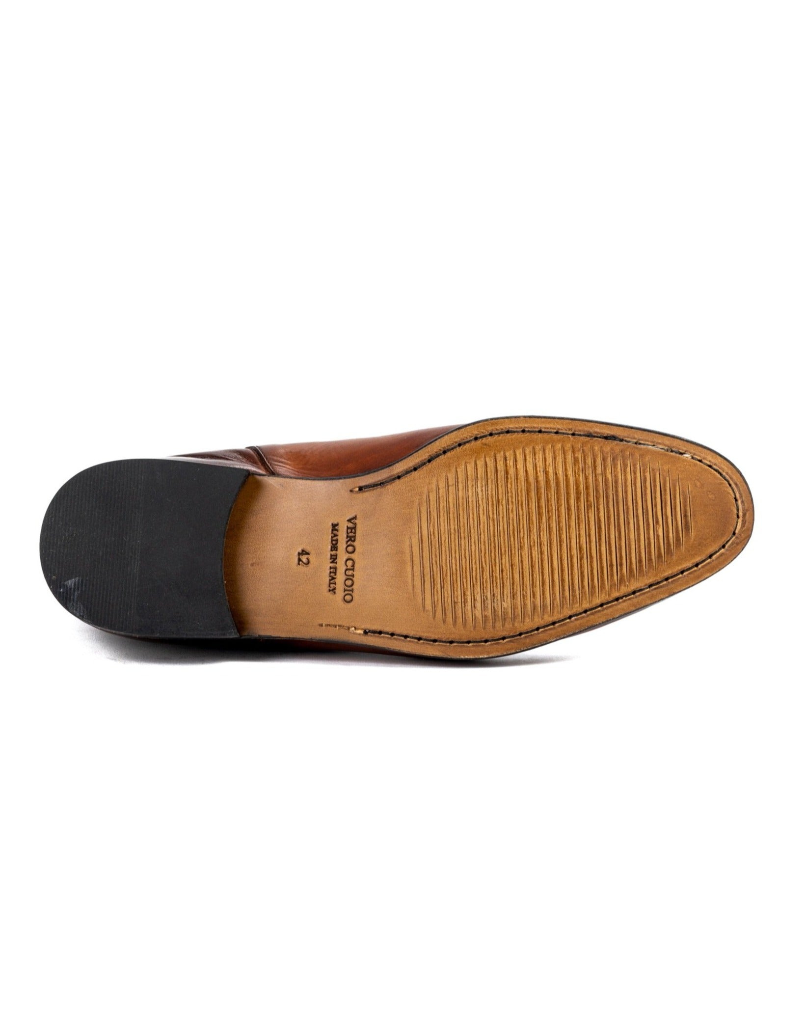 Dre - dirty brown leather chelsea boots