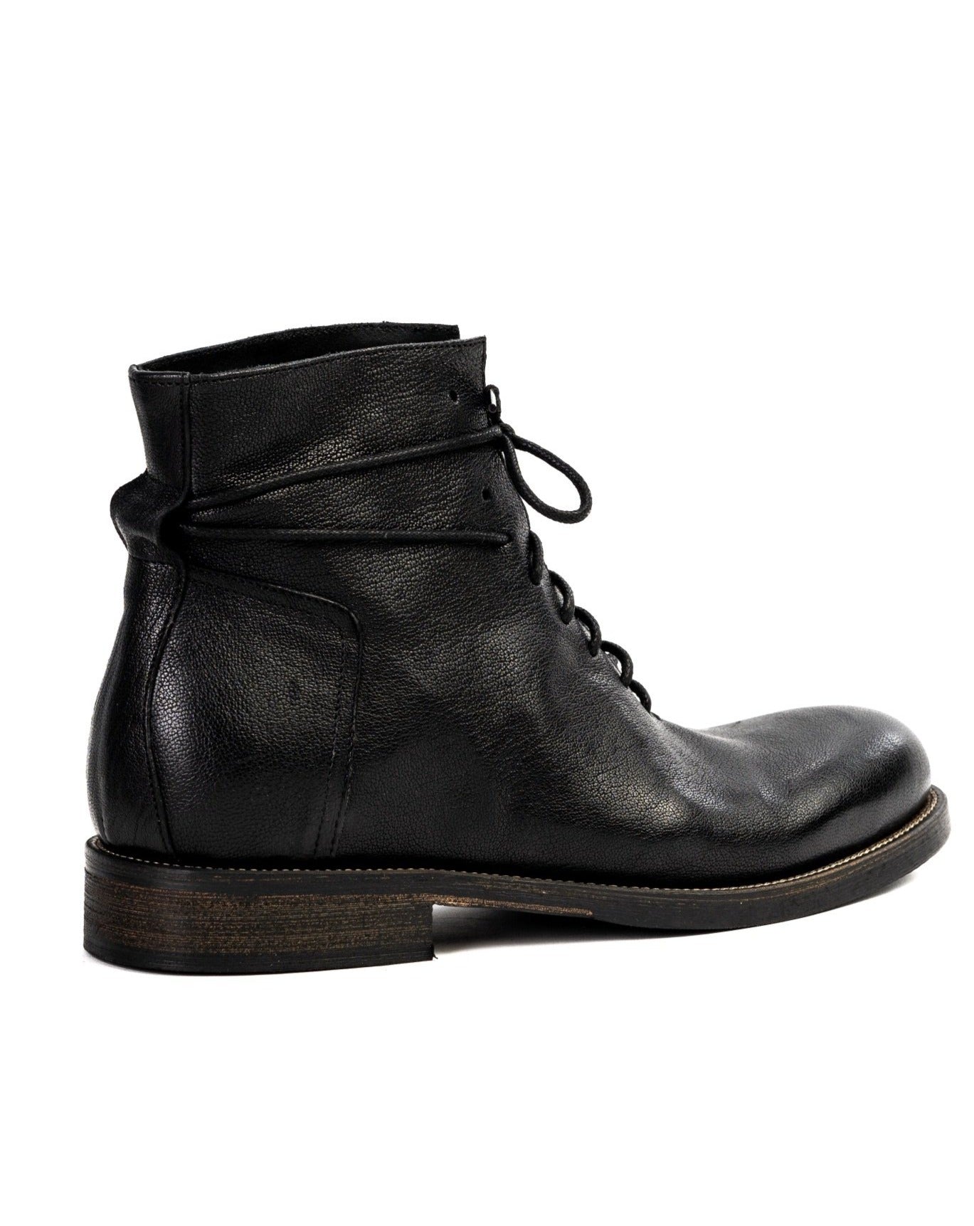 Houston - black leather boot