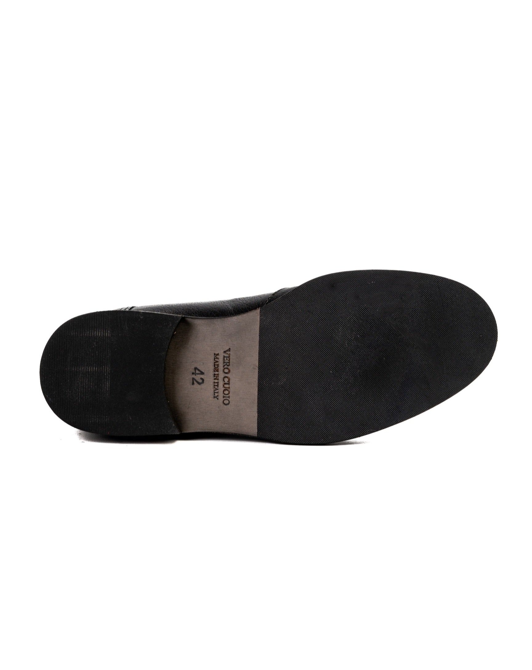 Houston - black leather boot