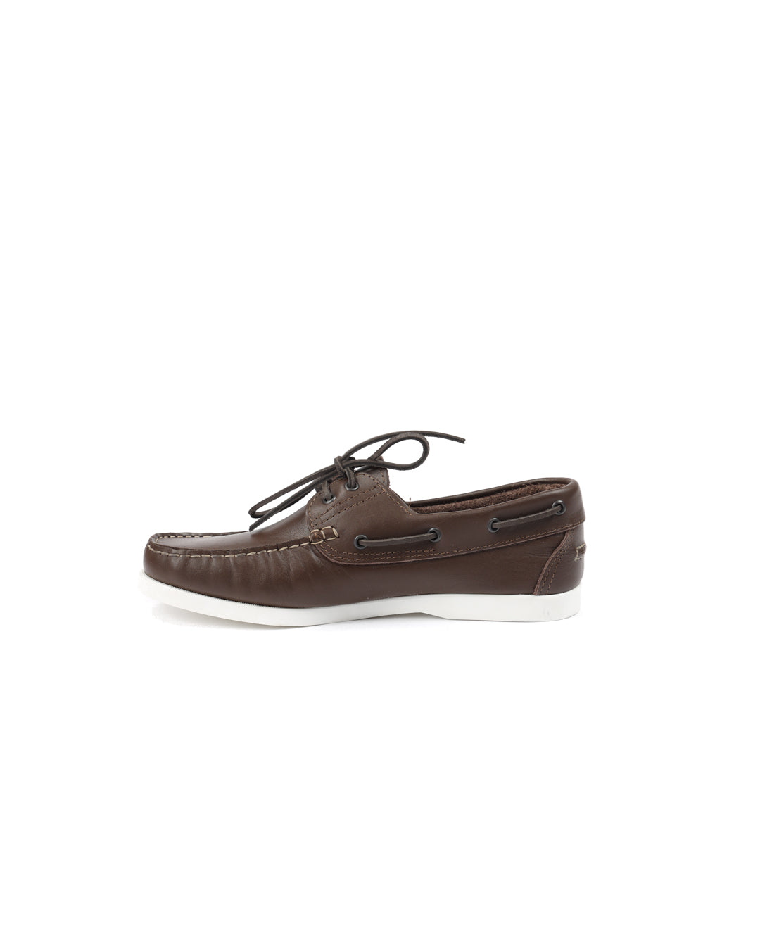 Jimmy - bateau en cuir marron