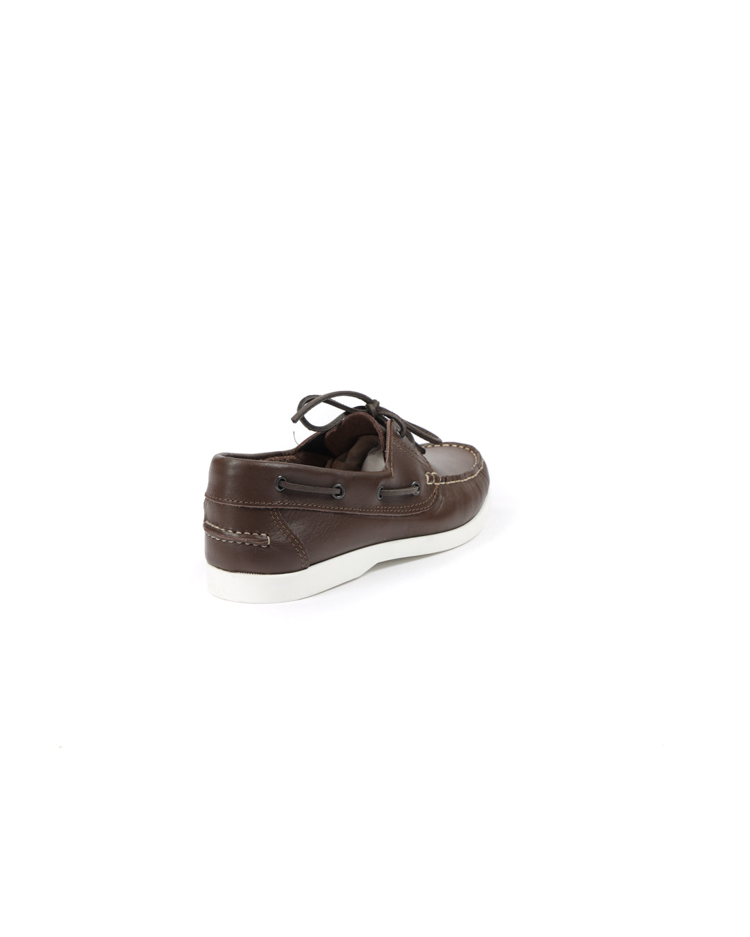 Jimmy - bateau en cuir marron