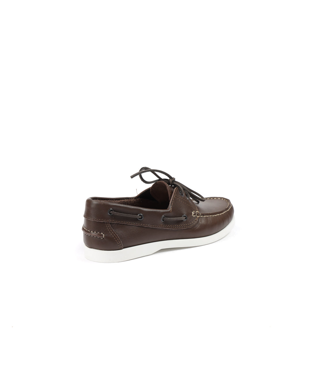 Jimmy - bateau en cuir marron