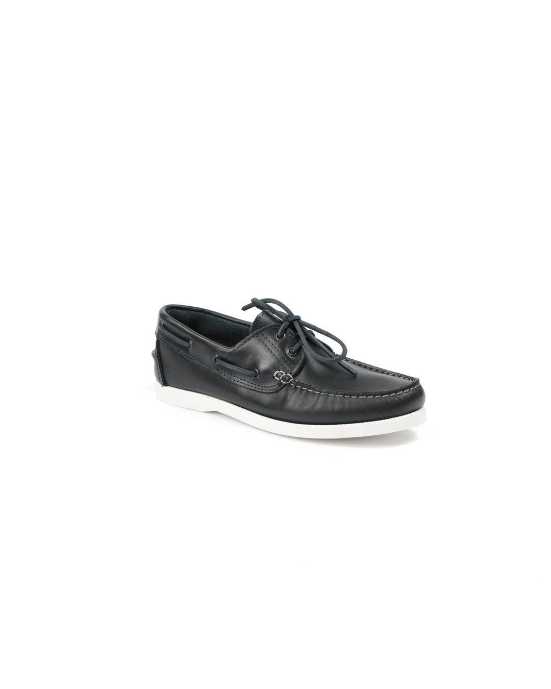 Jimmy - blue leather boat