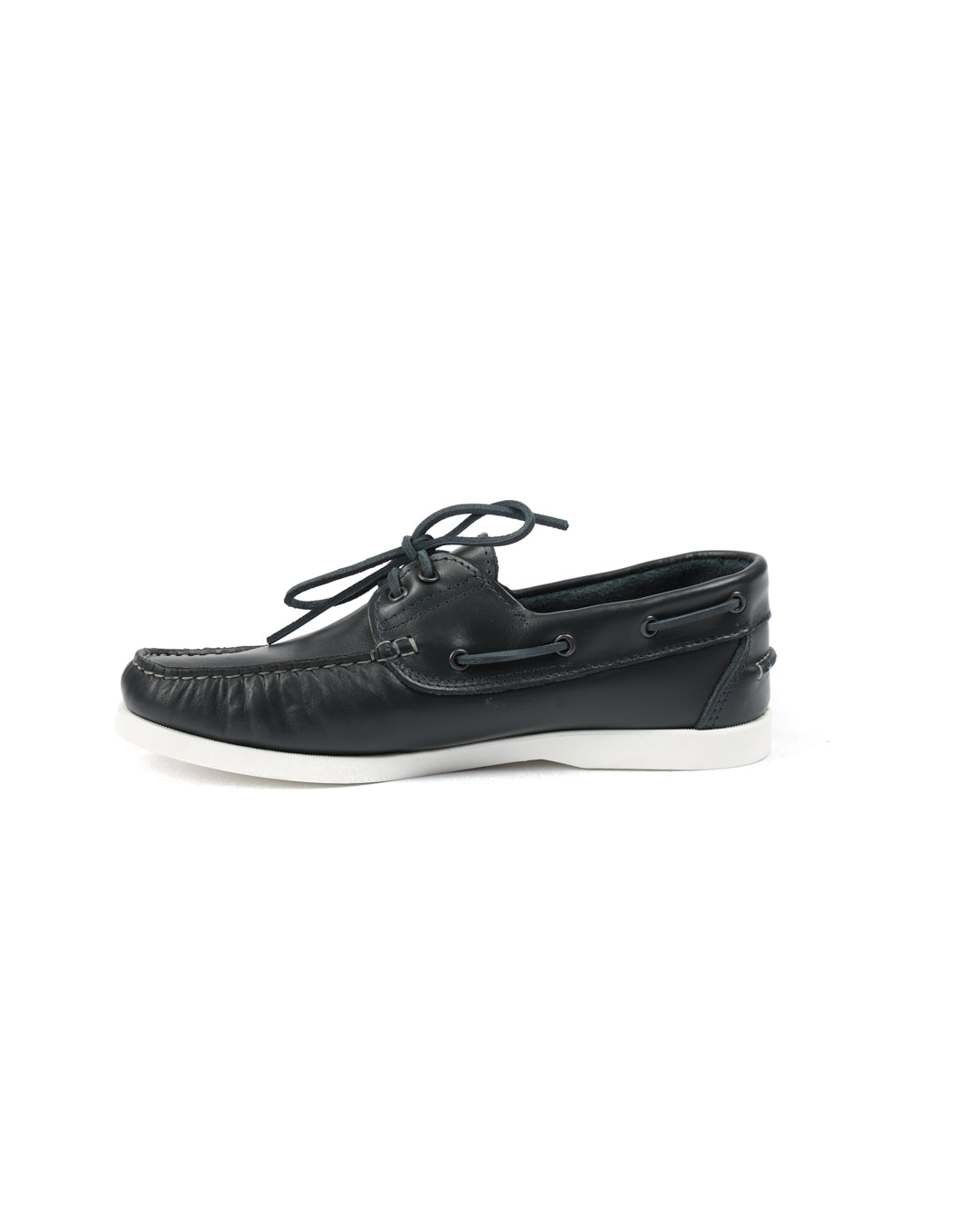 Jimmy - blue leather boat