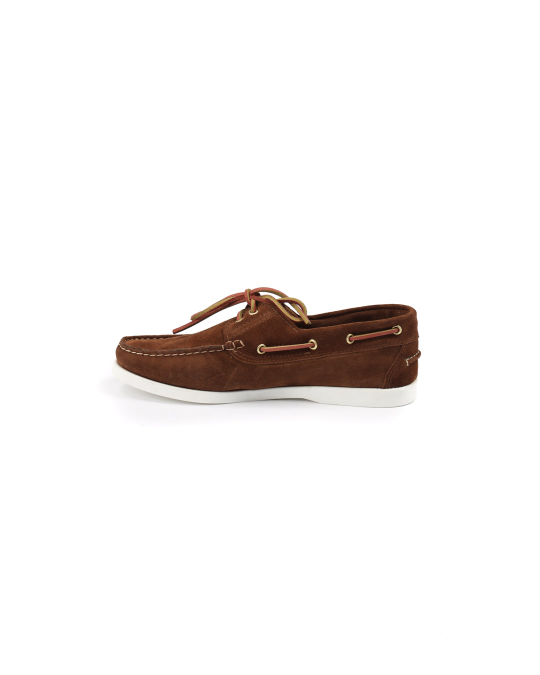 Jimmy - suede tobacco boat