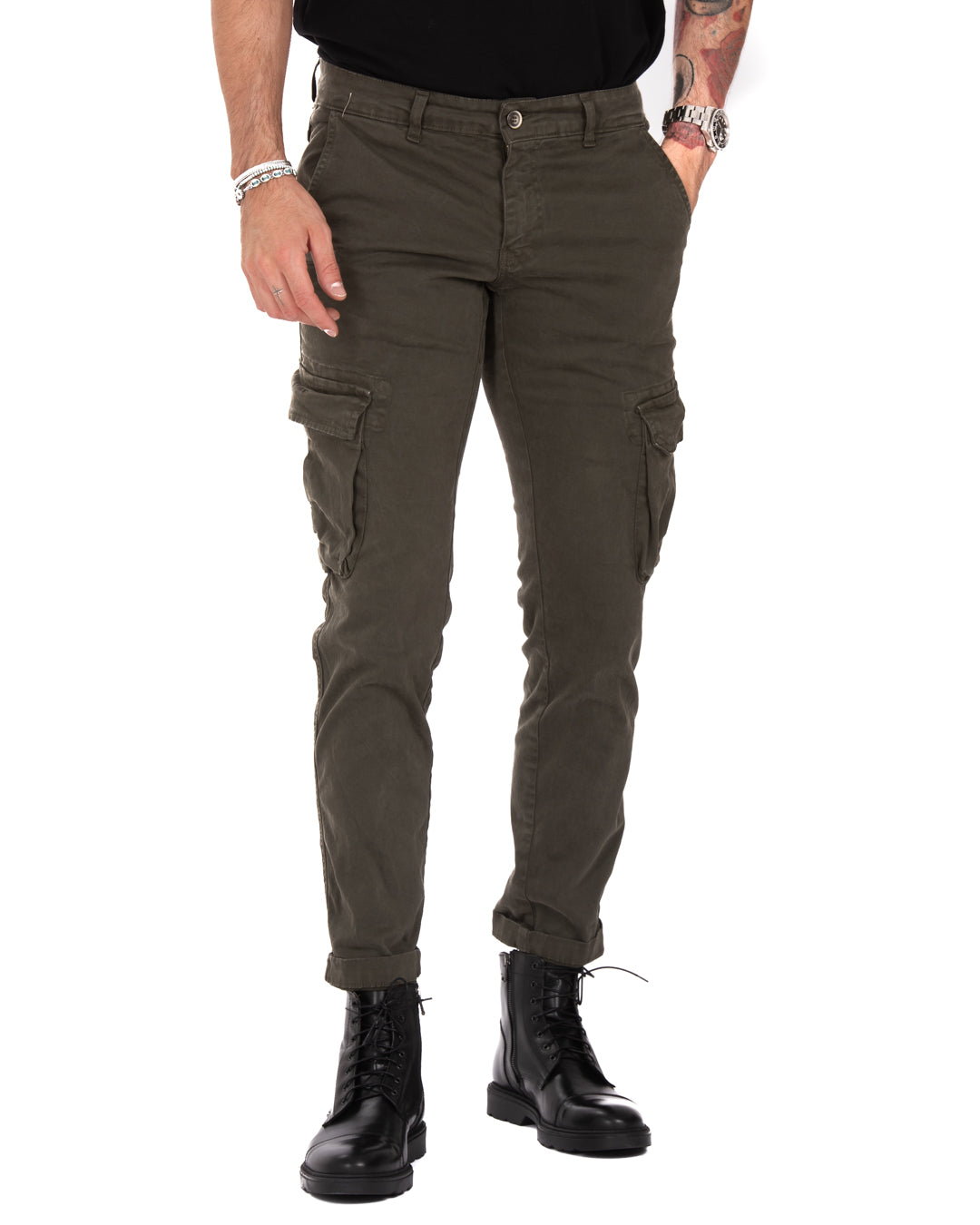 Roy - pantalone cargo militare