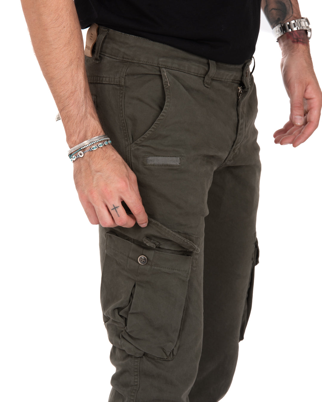 Roy - pantalone cargo militare
