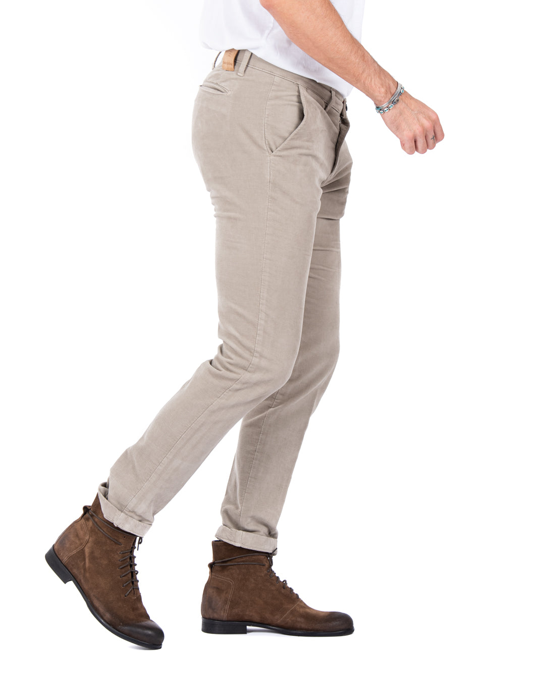 Job - twine moleskin trousers
