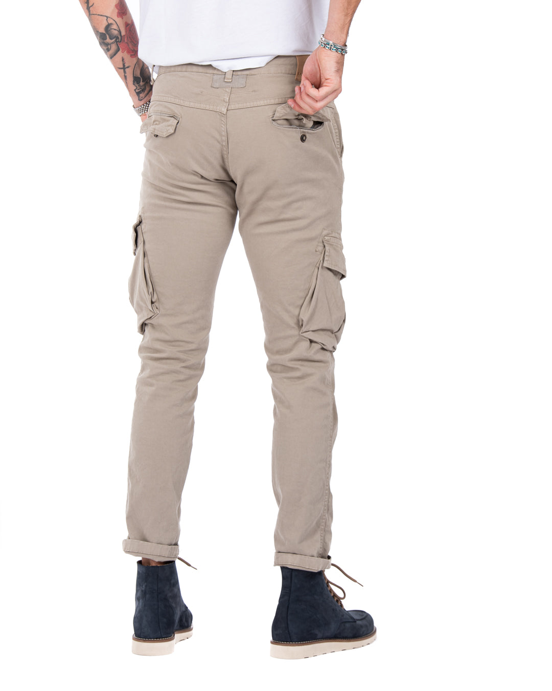 Roy - twine cargo trousers