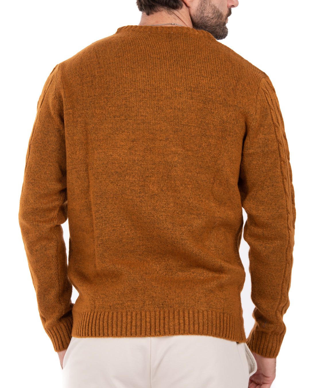 Leiden - rust woven sweater