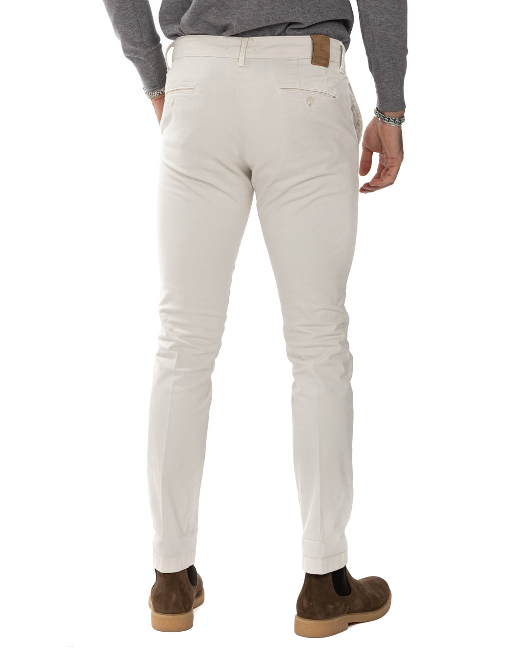 Paul - Basic cream trousers