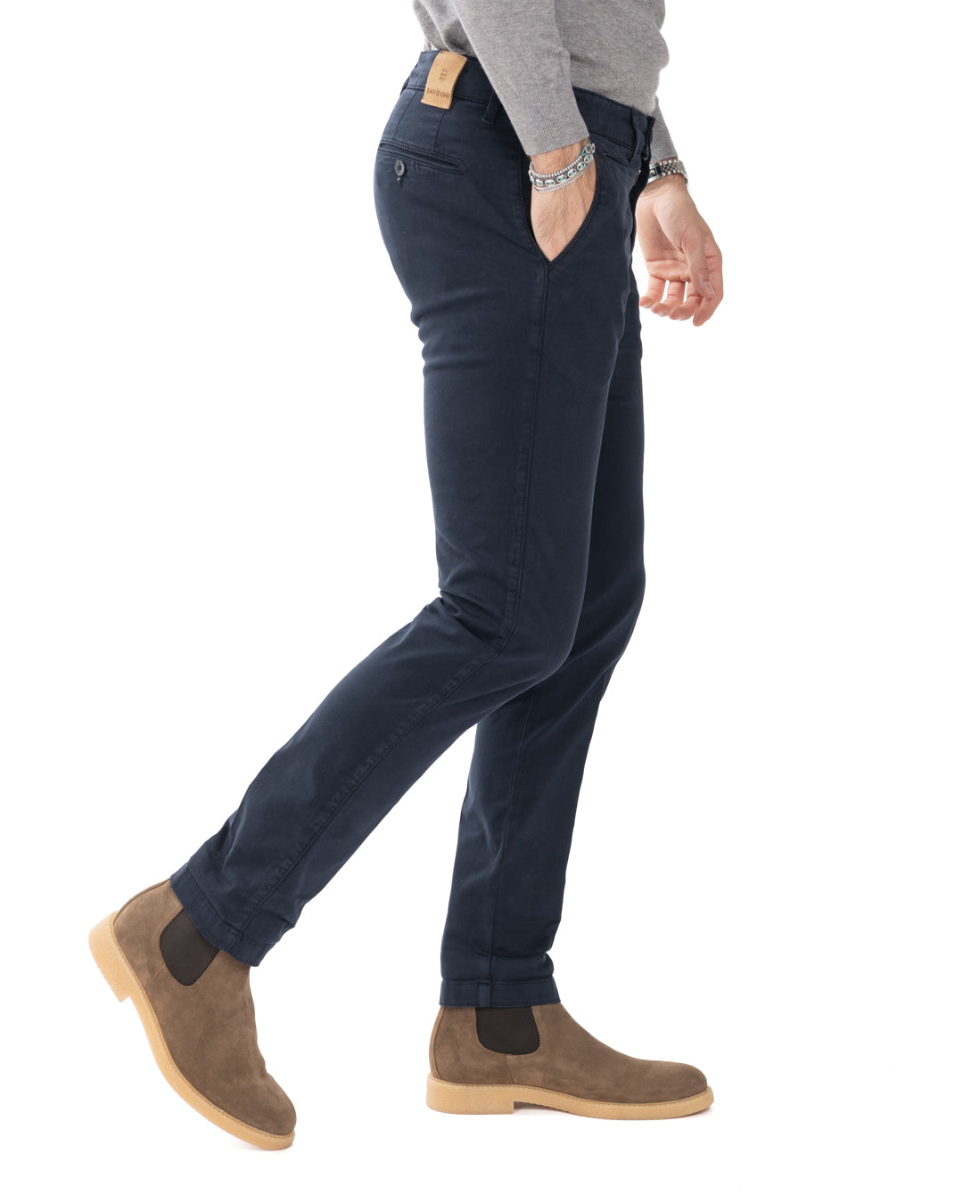 Paul - Basic blue trousers