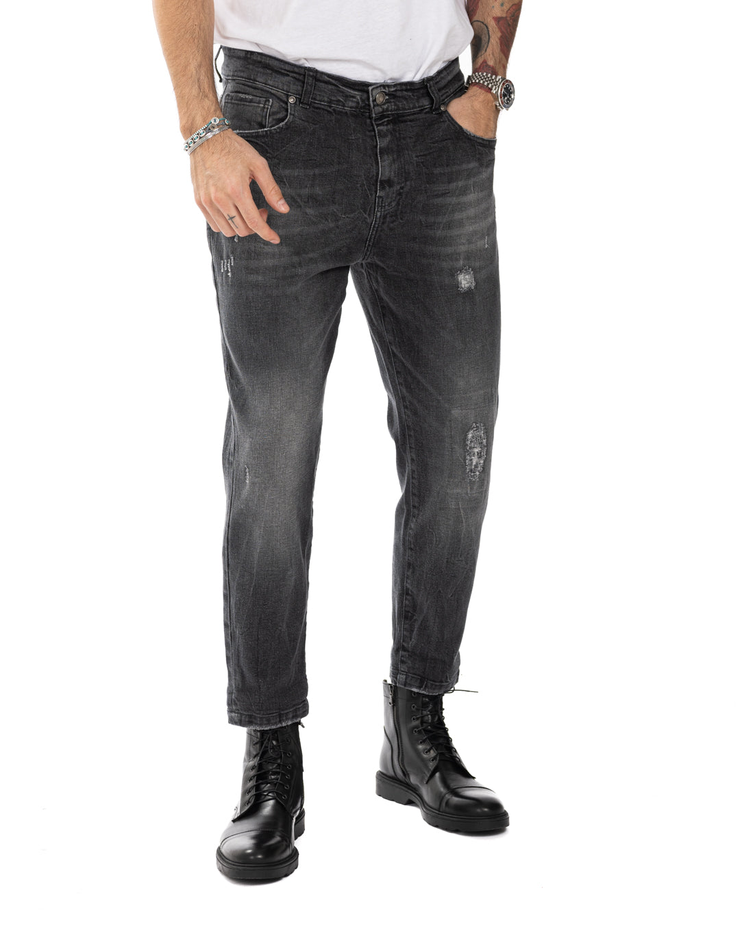 Regent - dark wash jeans