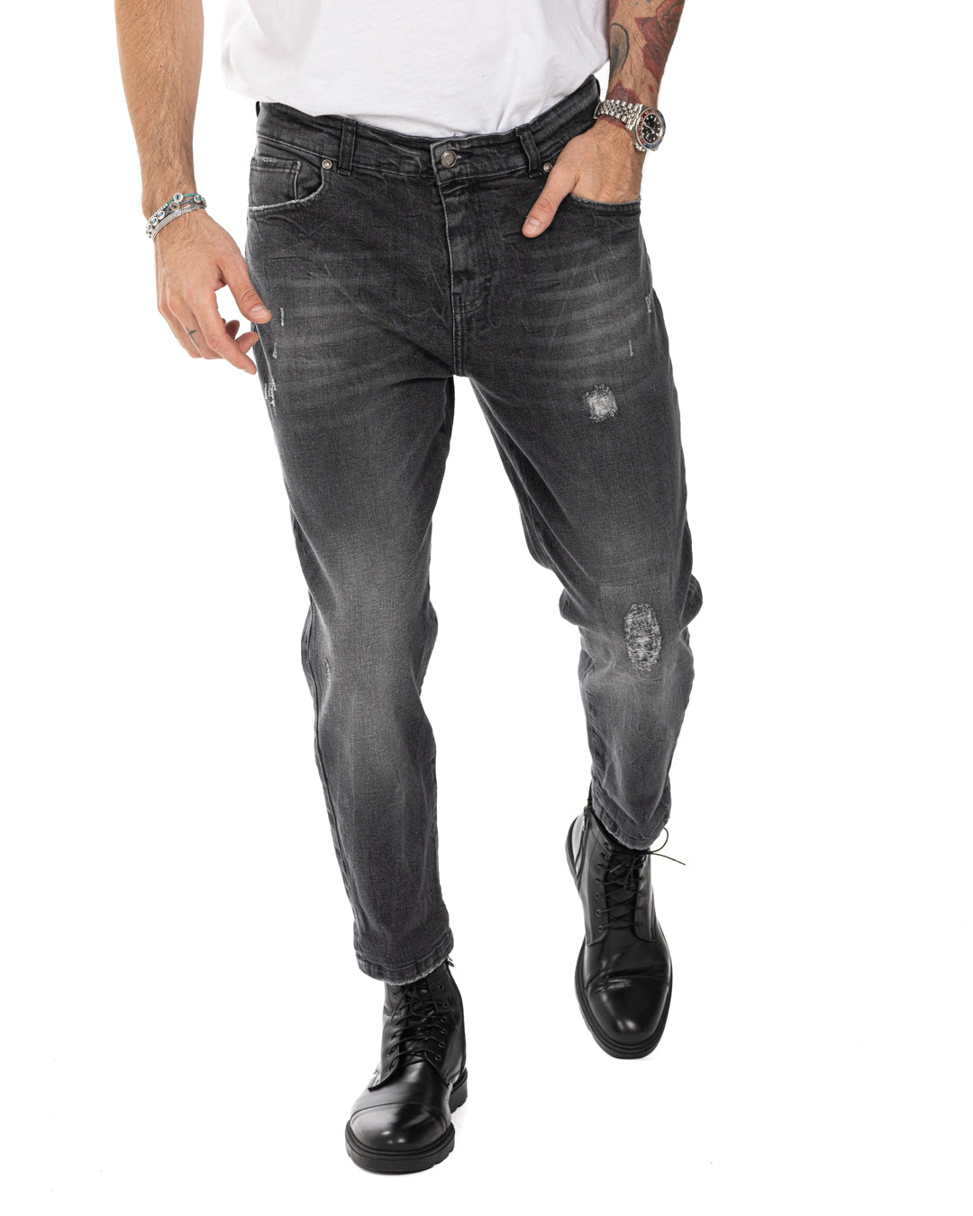 Regent - dark wash jeans