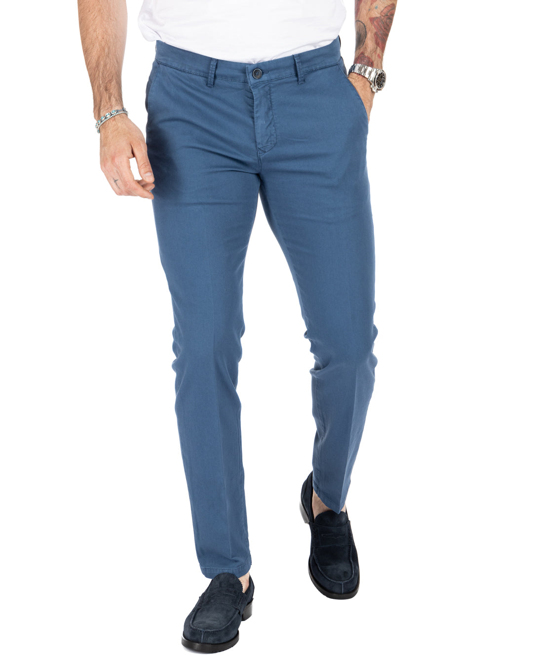 Bill - indigo armored trousers