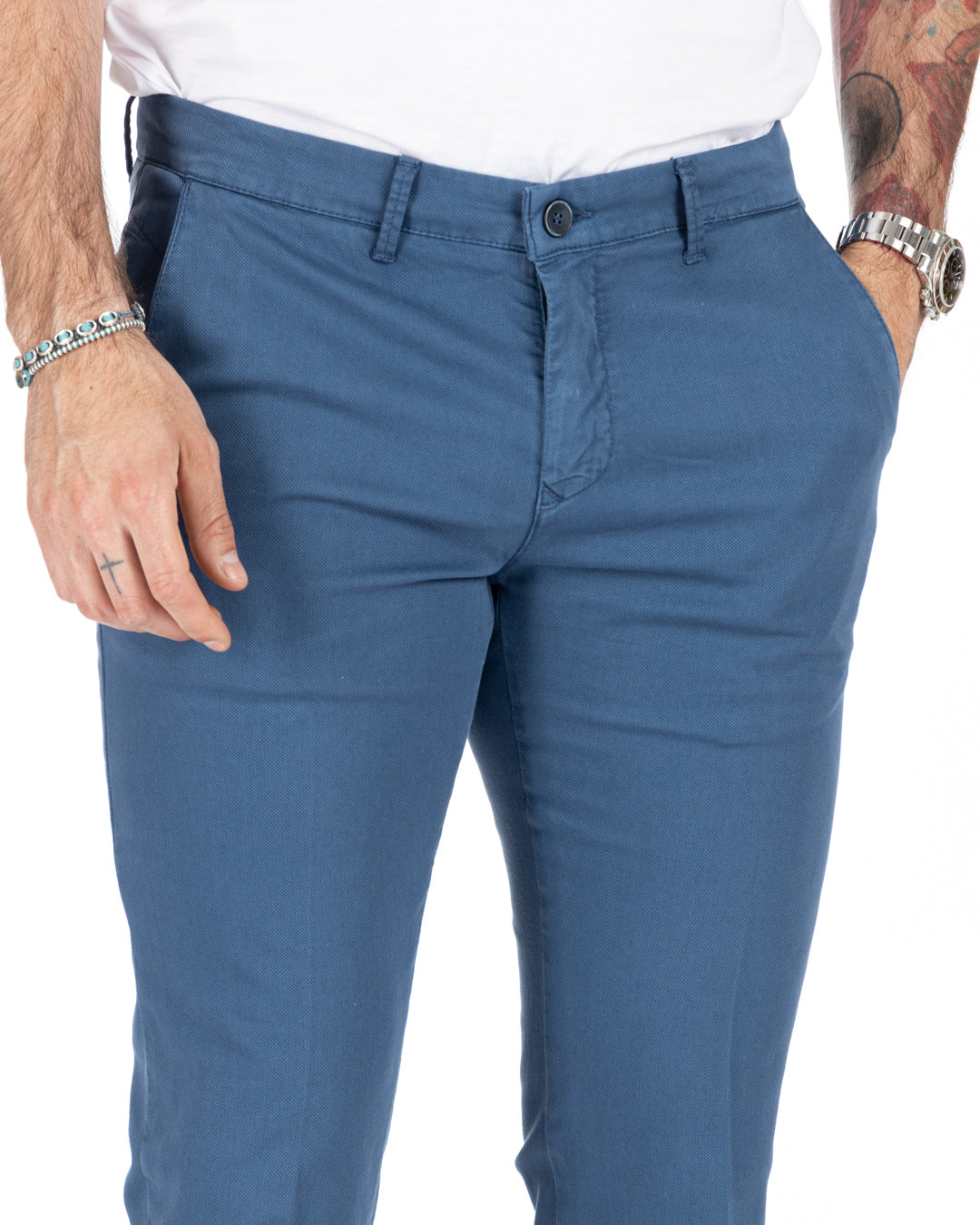 Bill - indigo armored trousers