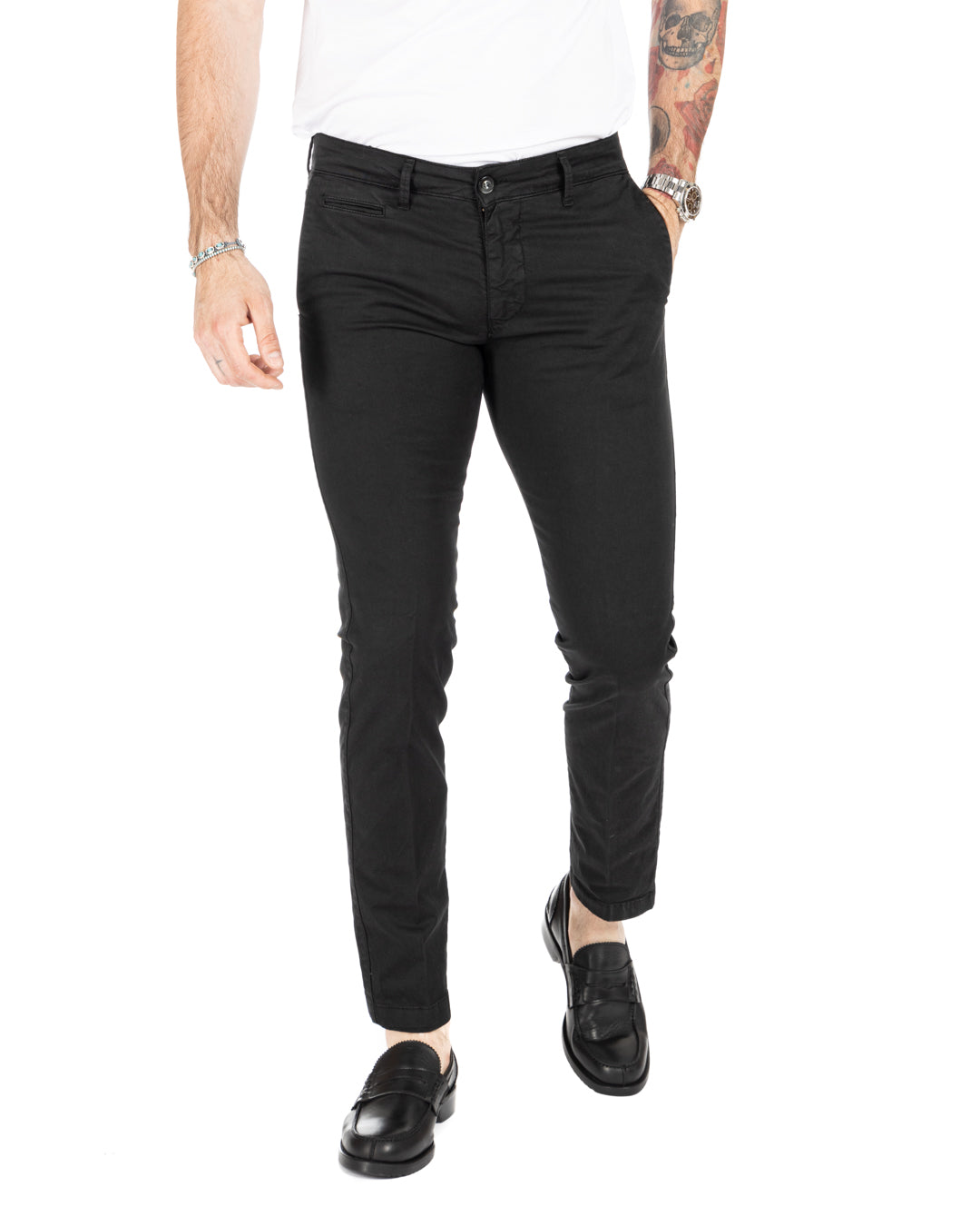 Bill - pantalon blindé noir