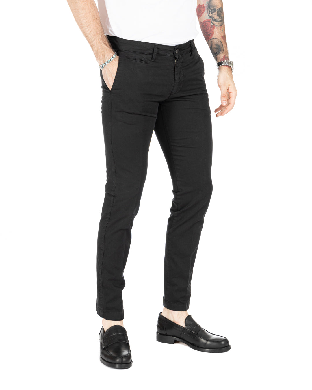 Bill - pantalon blindé noir