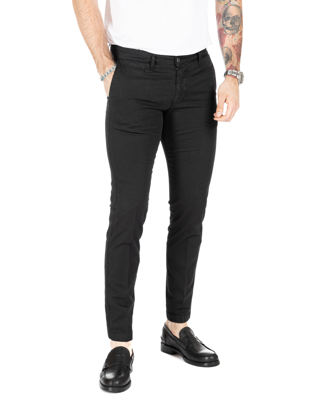 Bill - pantalon blindé noir