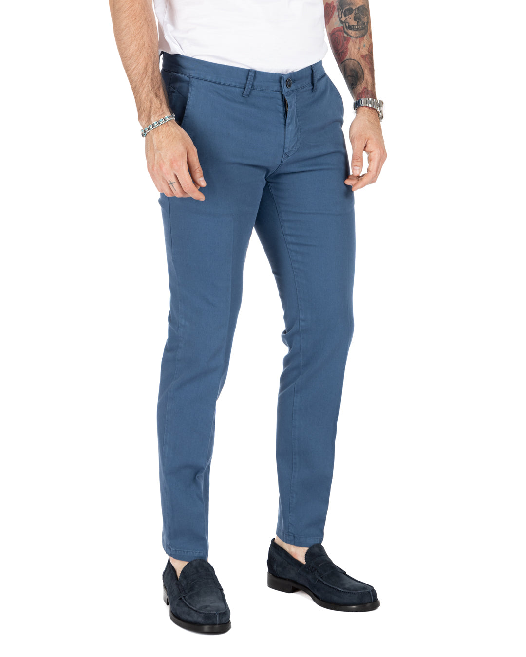 Bill - indigo armored trousers