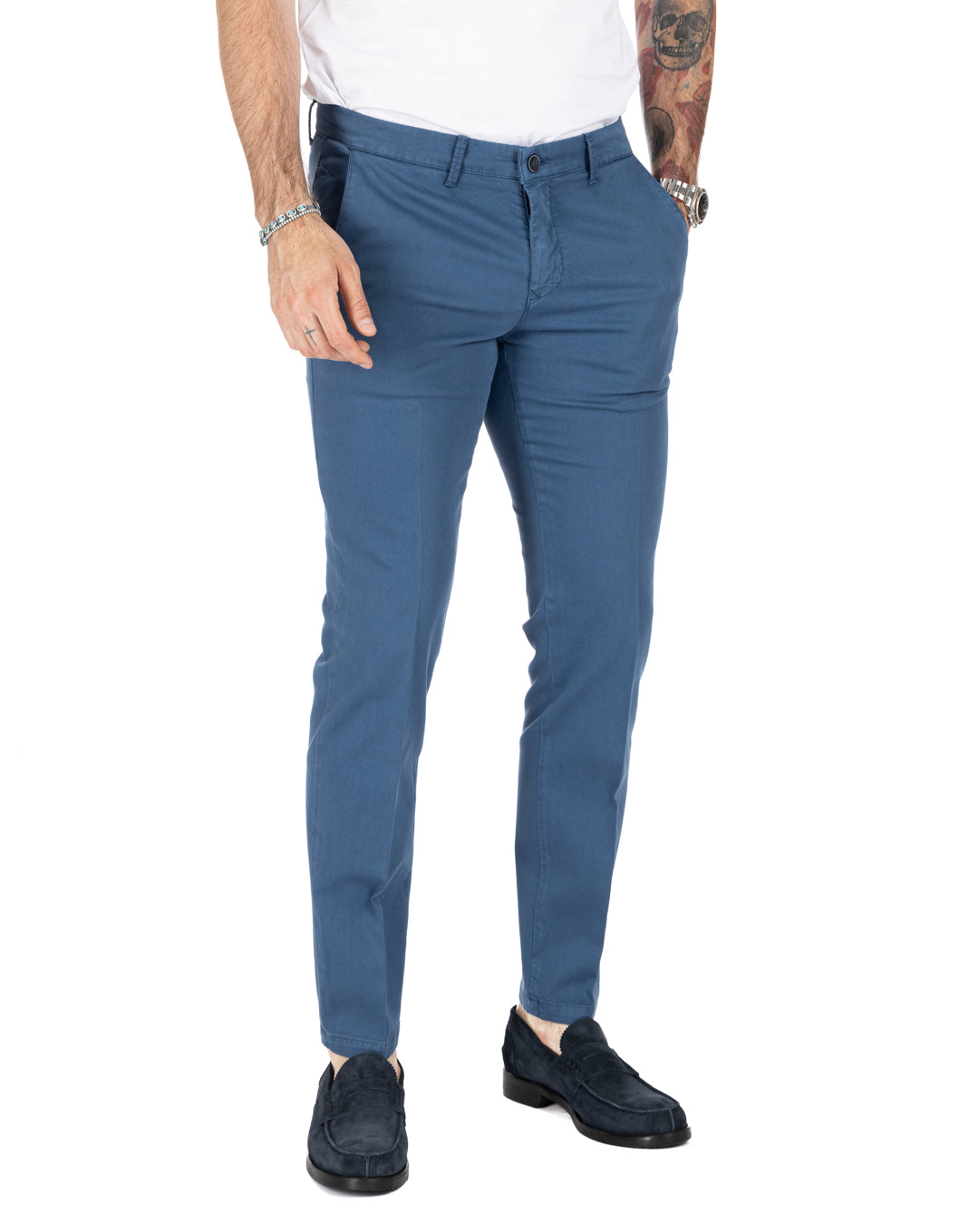 Bill - indigo armored trousers