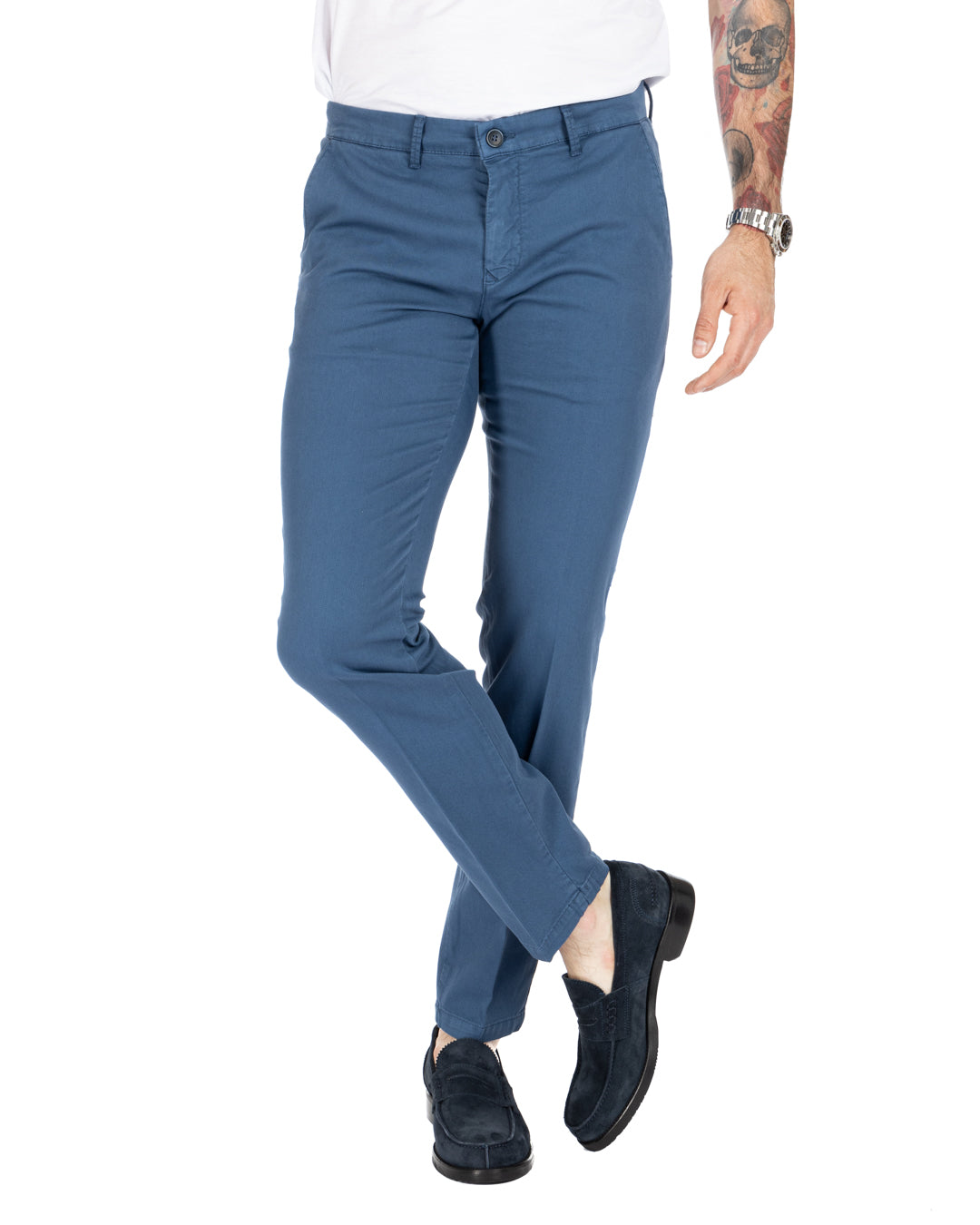 Bill - indigo armored trousers