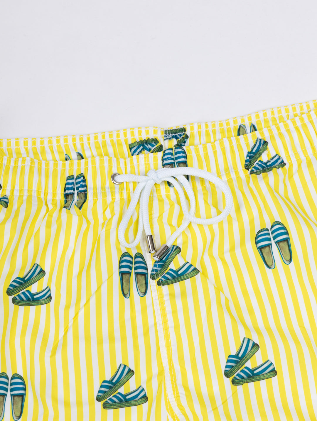 Costume da bagno - Fantasia espadrillas riga gialla