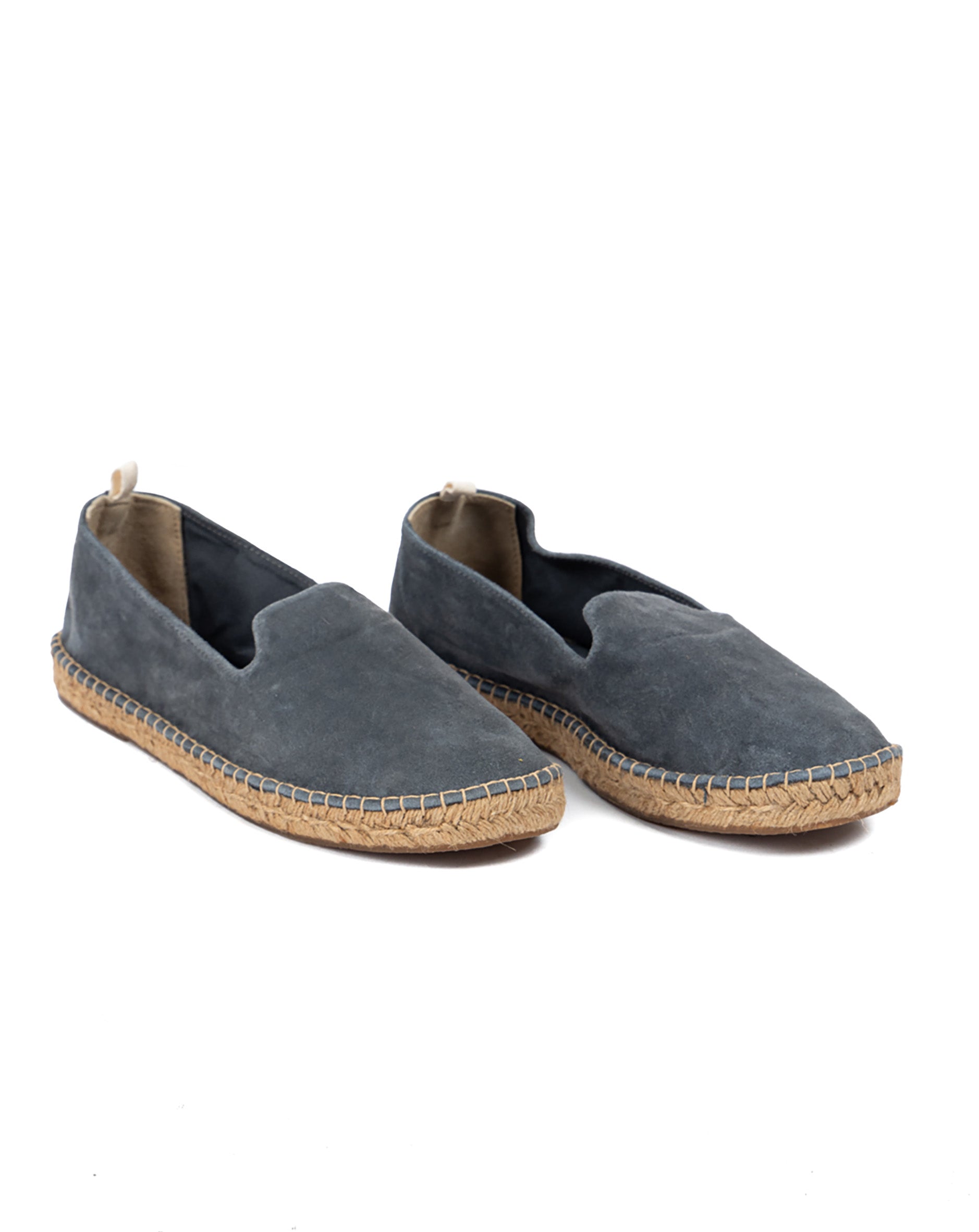 Atene - espadrillas camoscio blu