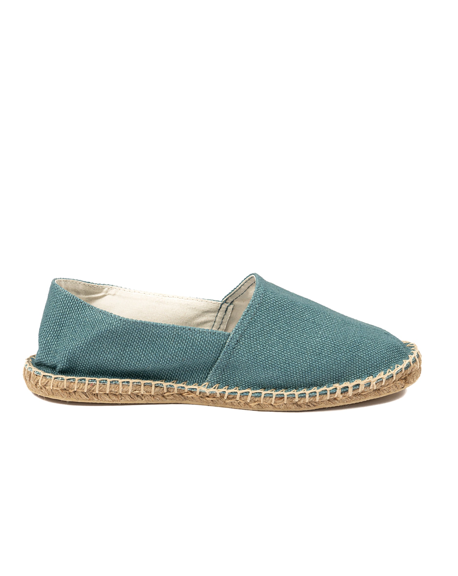 PETROLEUM GREEN ESPADRILLES